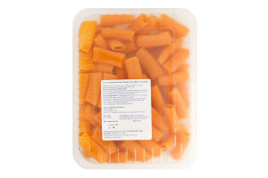 Паста яичная классическая свежая Rigatoni Spravzhnya лоток 250г