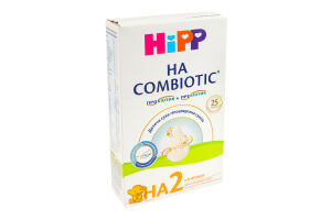 Суміш суха для дітей від 6міс гіпоалергенна 2 Combiotic HA Hipp к/у 350г