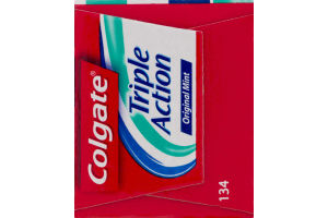 Colgate Triple Action Fluoride Toothpaste Original Mint