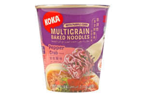 Локшина Koka смак краба з фіолетовою кукурудзою