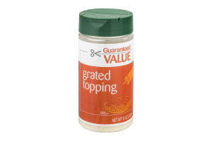 Guraranteed Value Grate Topping