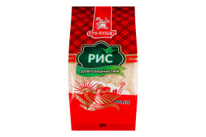 Рис довгий Сто ПУДІВ 400г
