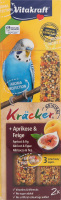 Ласощі д/папуг Крекер з фруктами 2шт Вітакрафт