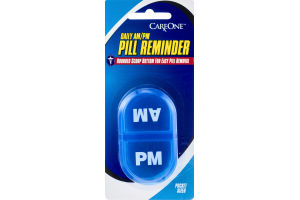 CareOne Daily AM/PM Pill Reminder Pocket Size