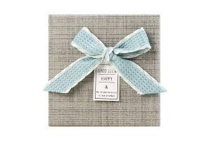 Коробка подарункова з бантом в асортименті 958306