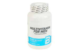 Добавка харчова у таблетках Multivitamin for men BioTechUSA 60шт