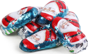 Цукерки Sorini Санта з молоч шок молочний крем