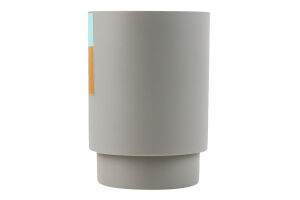 Стакан для зубних щіток Home&Care Basic сірий