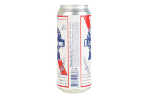 Пиво 500мл 4.7% світле фільтроване пастеризоване Pabst Blue Ribbon з/б