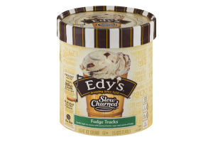 Edy's Slow Churned Light Ice Cream Fudge Tracks
