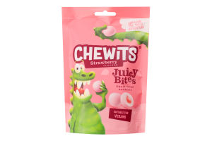 Конфеты Клубника Juicy bites Chewits д/п 115г