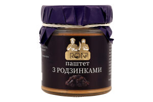 Паштет з родзинками Ron с/б 160г