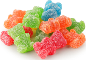 Цукерки Ведмедики зацукровані желейні