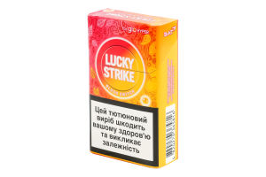 Изделие табакосодержащее для электрического нагревания с фильтром Lucky Strike Blush Switch 20шт