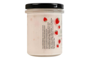 Йогурт 3% з молока буйволиць Полуниця TASbio с/б 180г