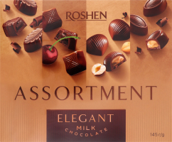 Цукерки шоколадні Elegant Assortment Roshen к/у 145г