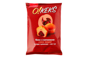 Кекс О!Keks з смаком вишні 6*55г Кондитер Т Престиж