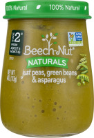 Beech-Nut Naturals Just Peas, Green Beans & Asparagus Stage 2