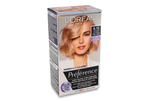 Краска для волос Preference №8.12 L'Oreal Paris 1шт