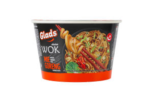 Локшина швидкого приготування з соусом Мі горенг Wok Glads ст 95г