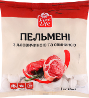 Пельмени замороженные с говядиной и свининой Fine Life м/у 1кг