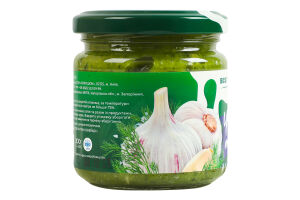 Паста чесночная с укропом Все по часнику с/б 200г