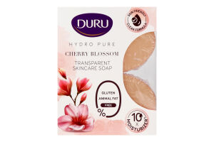 Мило косметичне з ароматом цвітіння вишні Hydro pure Duru 2х135г