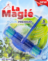 Освежитель для унитаза Lime Aqua premium La Magie 40г