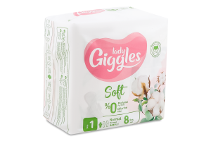 Прокладки гігієнічні Ultra Normal Soft 8шт Giggles Lady