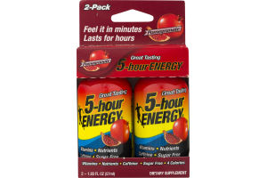 5-Hour Energy Dietary Supplement Pomegranate - 2 PK