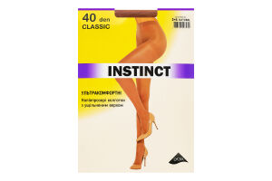Колготки жіночі Instinct Classic 40den 2 natural