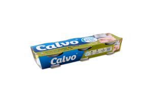Тунець в оливковій олії Calvo к/у 3х65г