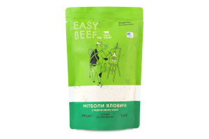 Митболы говяжьи в сливочном соусе Easy beef Skott Smeat охл д/п 400г