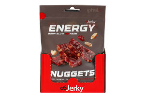 Яловичина в'ялена Energy nuggets OбJerky м/у 50г