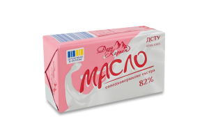 Масло солодковершкове 82% Екстра Дари Карпат м/у 180г