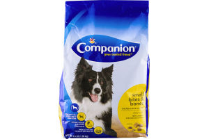 Companion Small Bites & Bones Dog Food Chicken & Rice Flavors