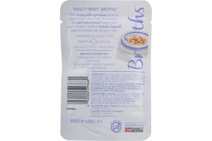 Purina Fancy Feast Broths Creamy With Wild Salmon & Whitefish Gourmet Cat Complement