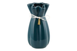 Ваза кераміка з бантиком 24*11см