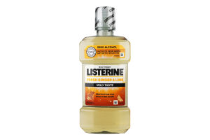 Ополіскувач для ротової порожнини Свіжість імбиру та лайма Listerine 500мл
