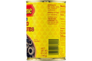 Pastene Ripe Olives Sliced