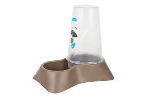 Диспенсер для води Petmax Stella коричневий 0,65л