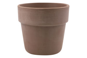 Горщик д/квітів Перфетто 0,9л мокко кераміка 13*12см Шинкар