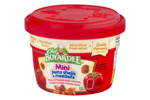 Chef Boyardee Mini Pasta Shells & Meatballs