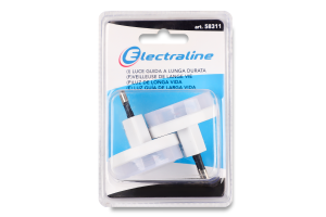 Ночник Electraline Эффект огонька белый