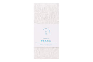 Свічка декоративна Candlehand Peace синя