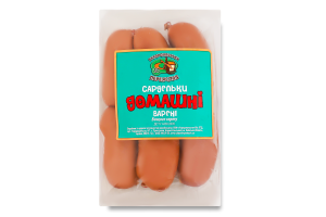 Сардельки вареные Домашние Укрпромпостач-95 в/с кг