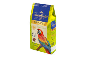 Кофе жареный в зернах Brazil Single origins Ambassador м/у 400г