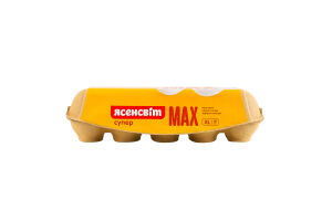 Яйца куриные пищевые столовые XL СВ Супер Max Ясенсвіт к/у 10шт