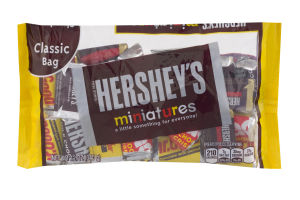 HERSHEY'S Miniatures Assortment, 12-Ounce Bags
