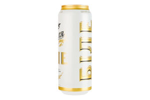 Пиво 0.5л 4% світле пшеничне нефільтроване пастеризоване Біле Opillia з/б